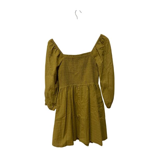 LOST + WANDER Smocked Bodice Mini Dress Size Small New‎ with Tags - Picture 7 of 7